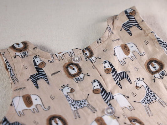 Animal Print Summer Frock