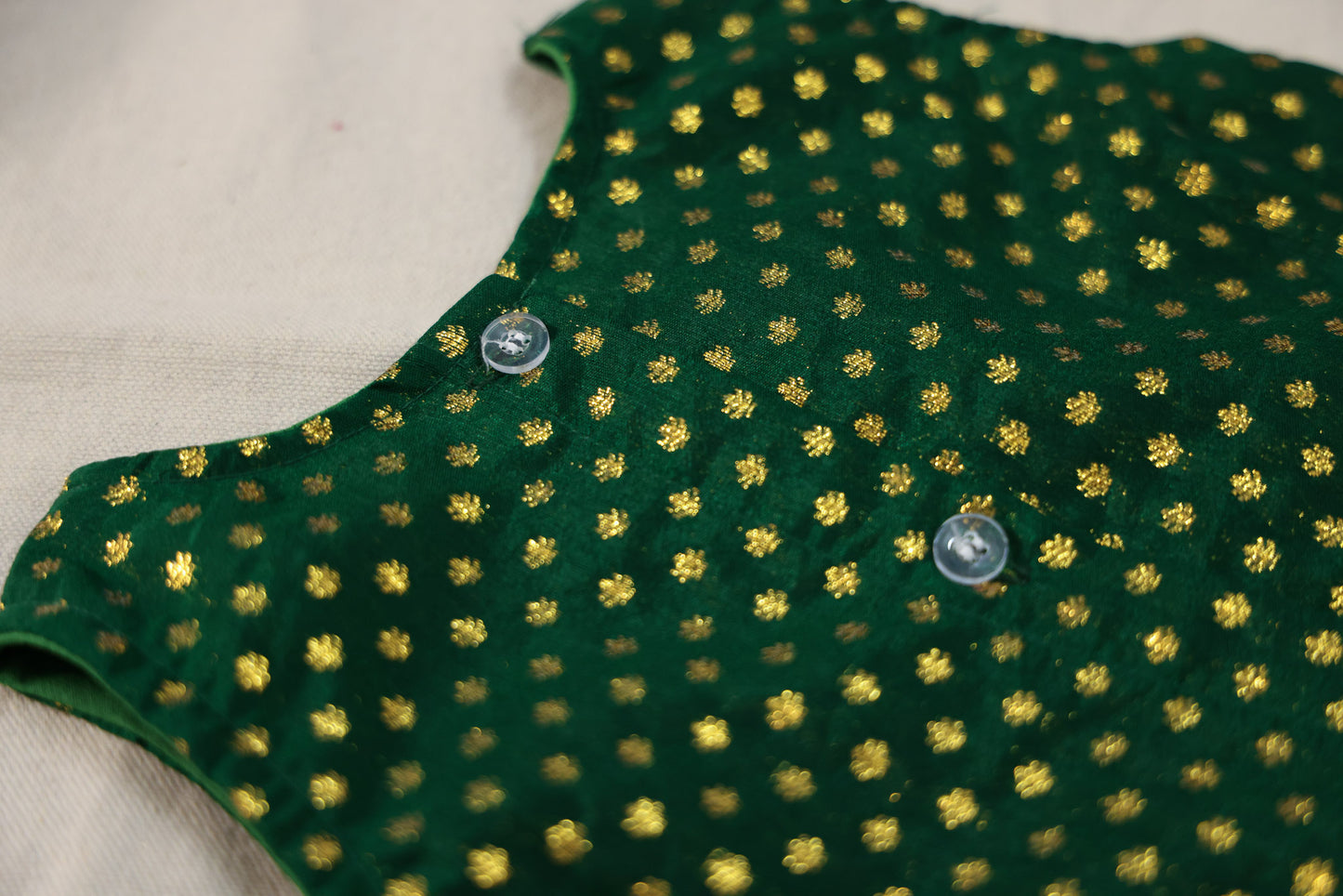 Chanderi Green Paithani