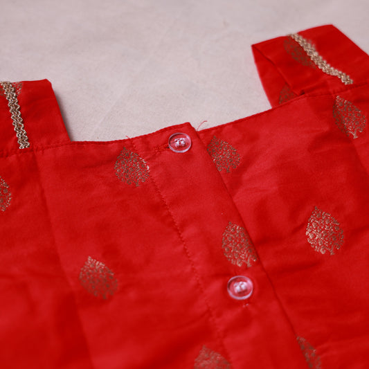 Silk Co -ord Set Red Colour