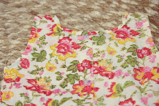 Floral Off-white Co-ord Set