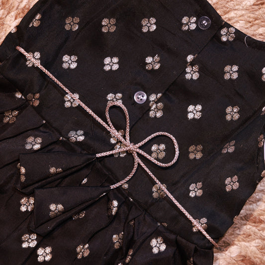 Black Silk Co-Ord Set