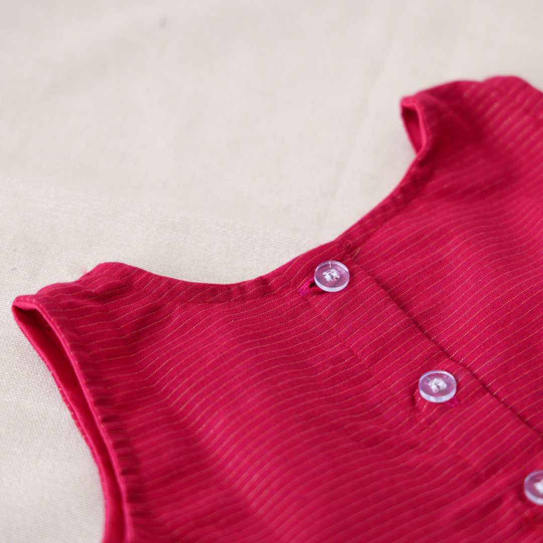 Rani Pink Cotton Frock