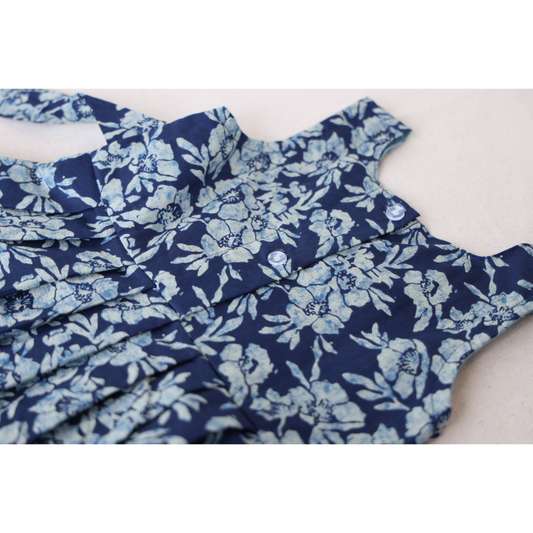 Indigo Print Cotton Frock