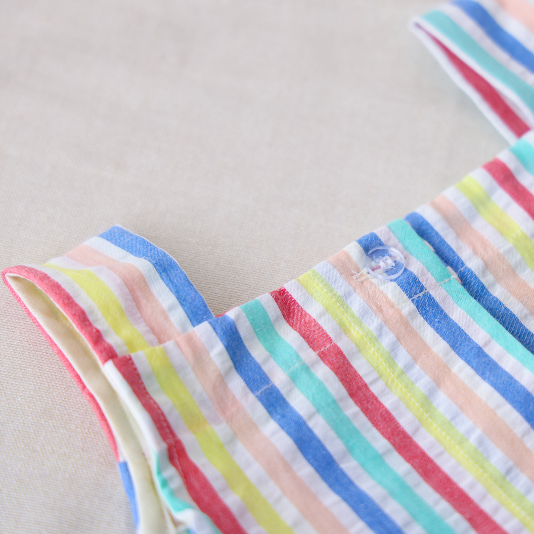 Candy Stripes Print Frock