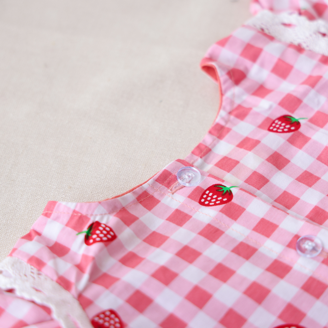 Strawberry Print Frock