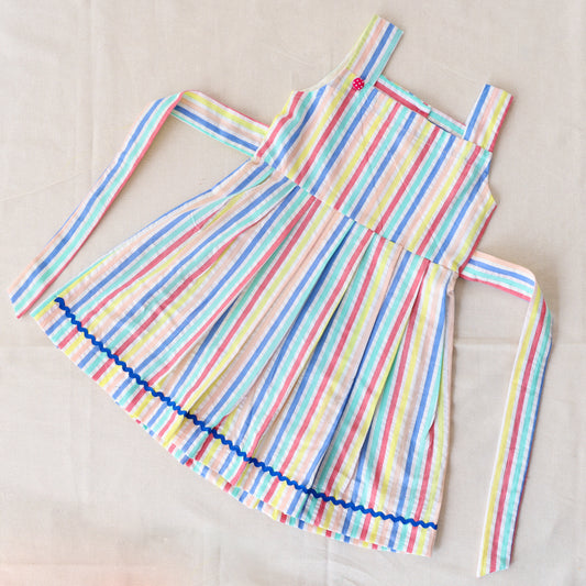 Candy Stripes Print Frock
