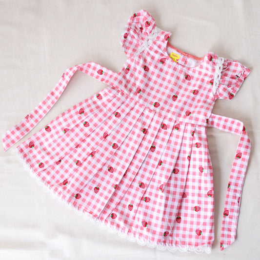 Strawberry Print Frock
