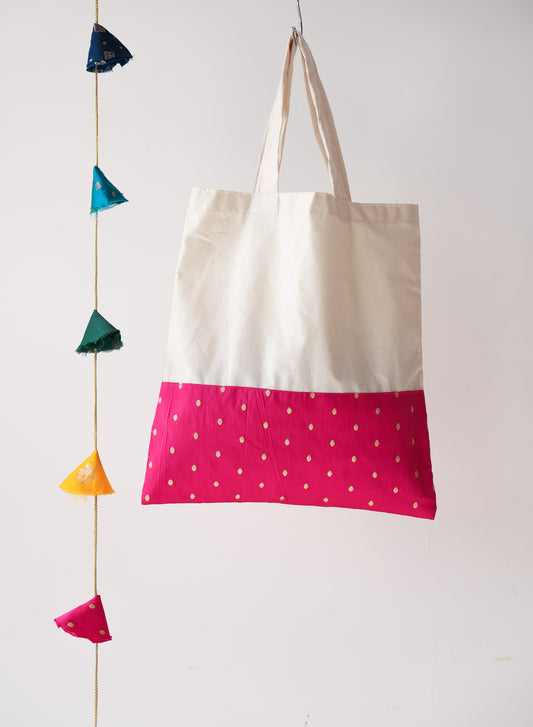 Pink Pattern Tote Bag