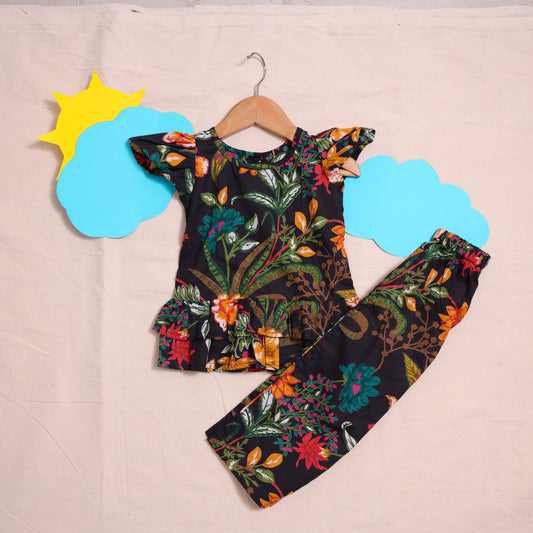 Black Cotton Co-ord set