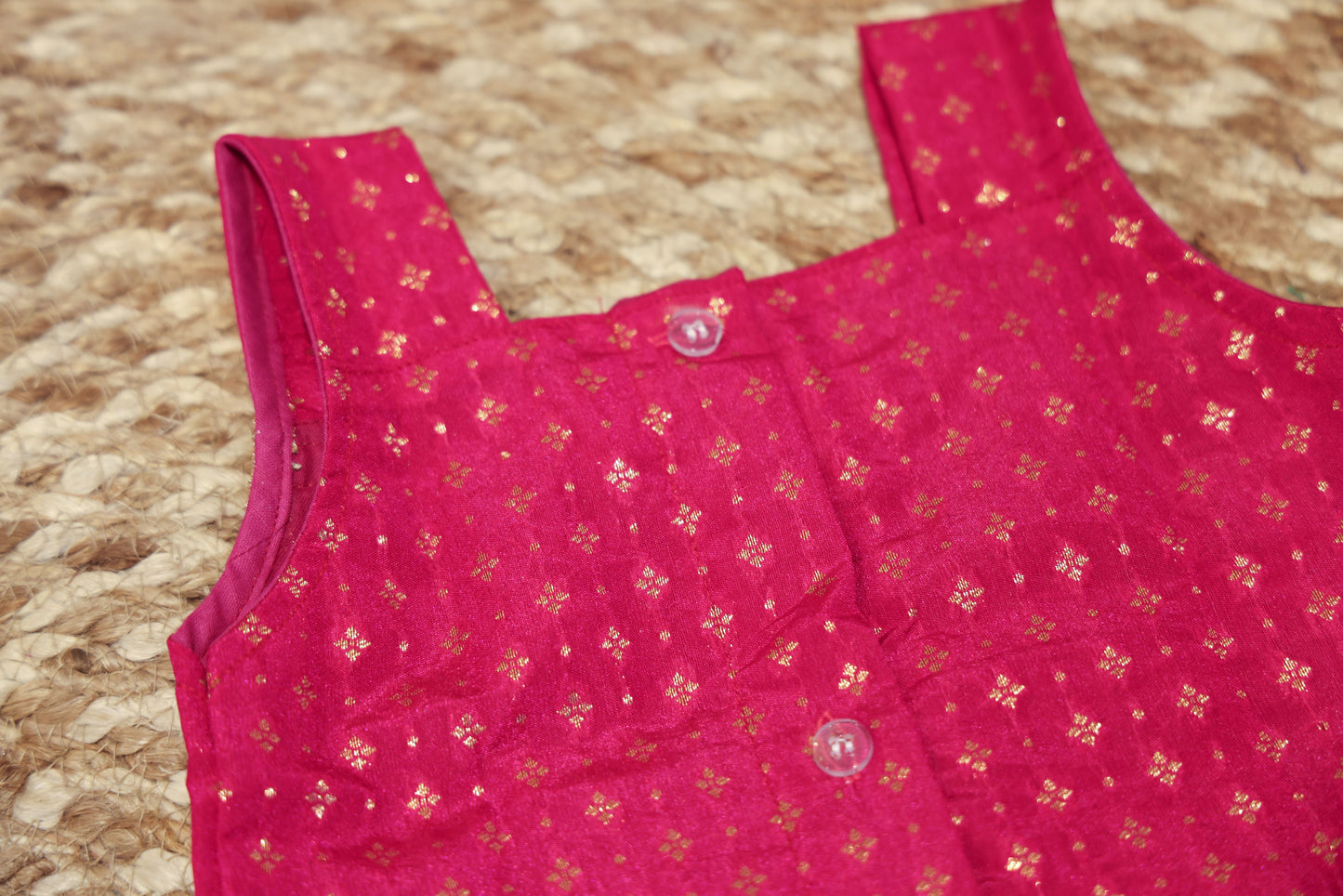 Purple-Rani Paithani Border Parkar Polka