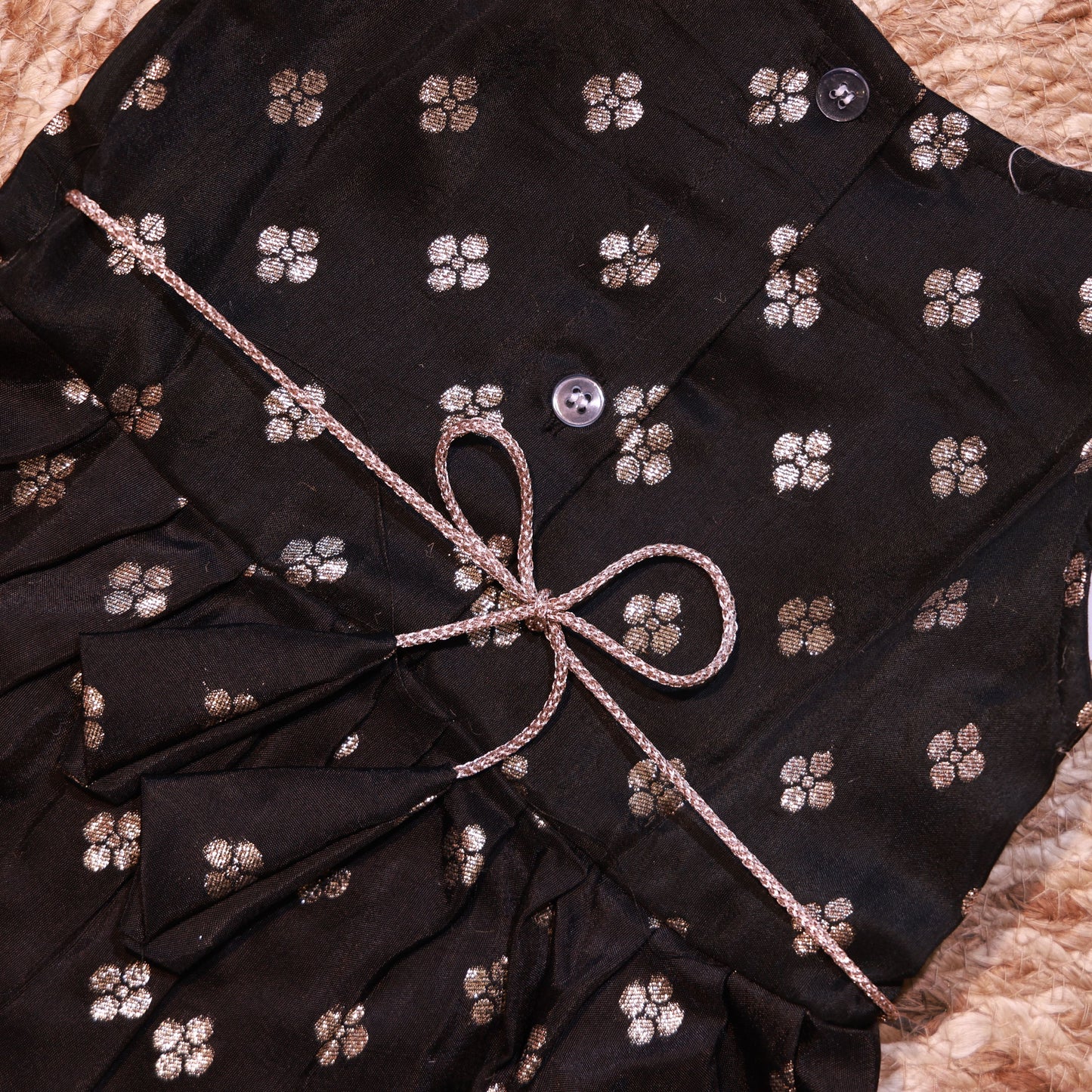 Black Silk Co-Ord Set
