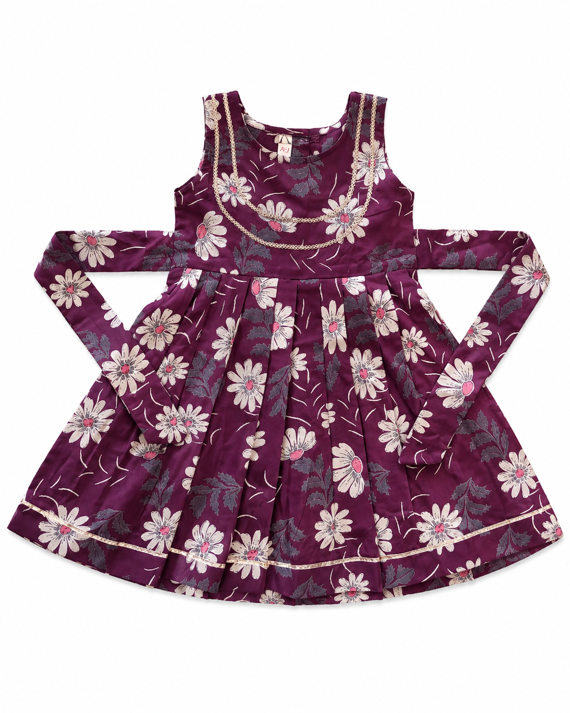 Amsuli Semi Festive Cotton Frock