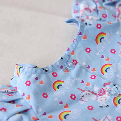 Unicorn Dream Cotton Frock