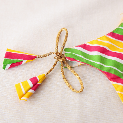 Shoulder Knot Leheriyu Print