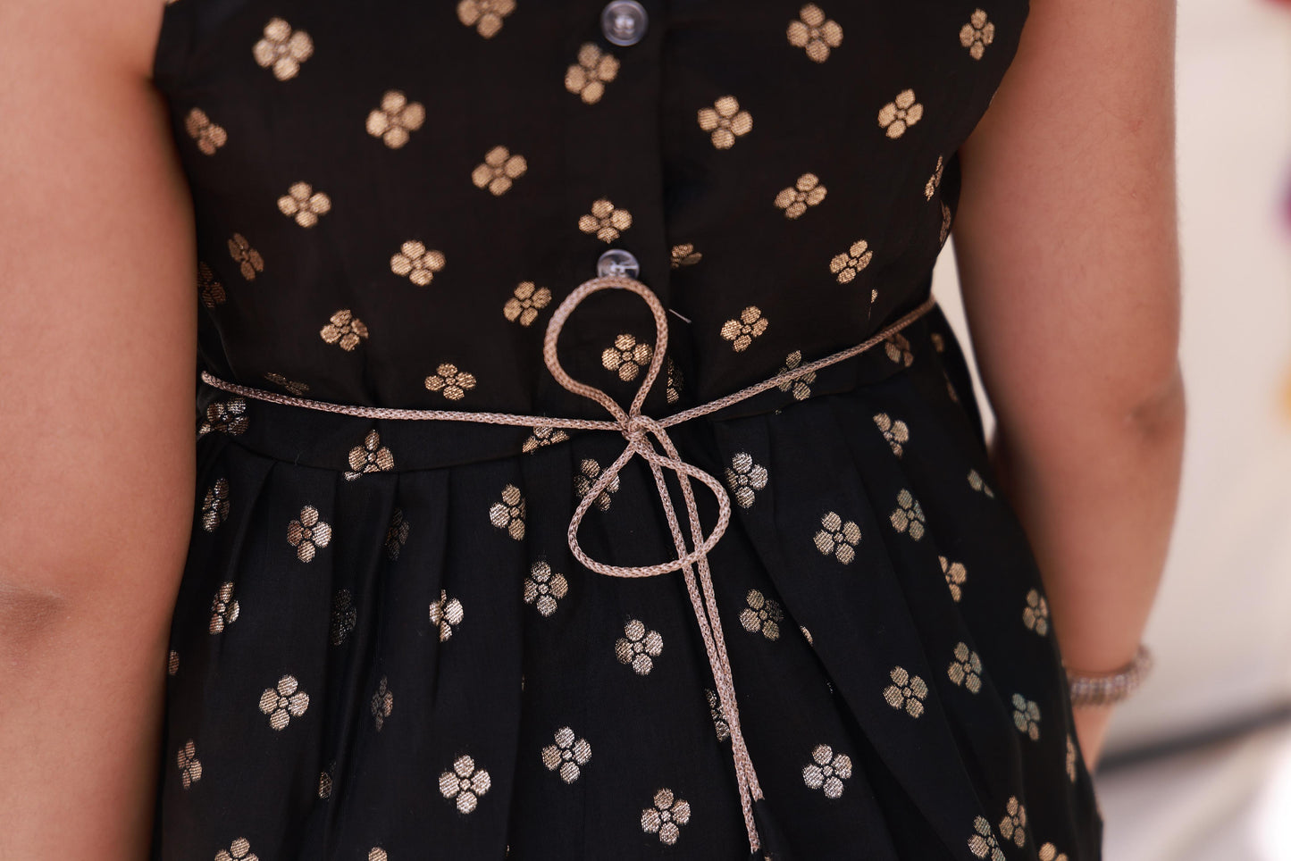 Black Silk Co-Ord Set