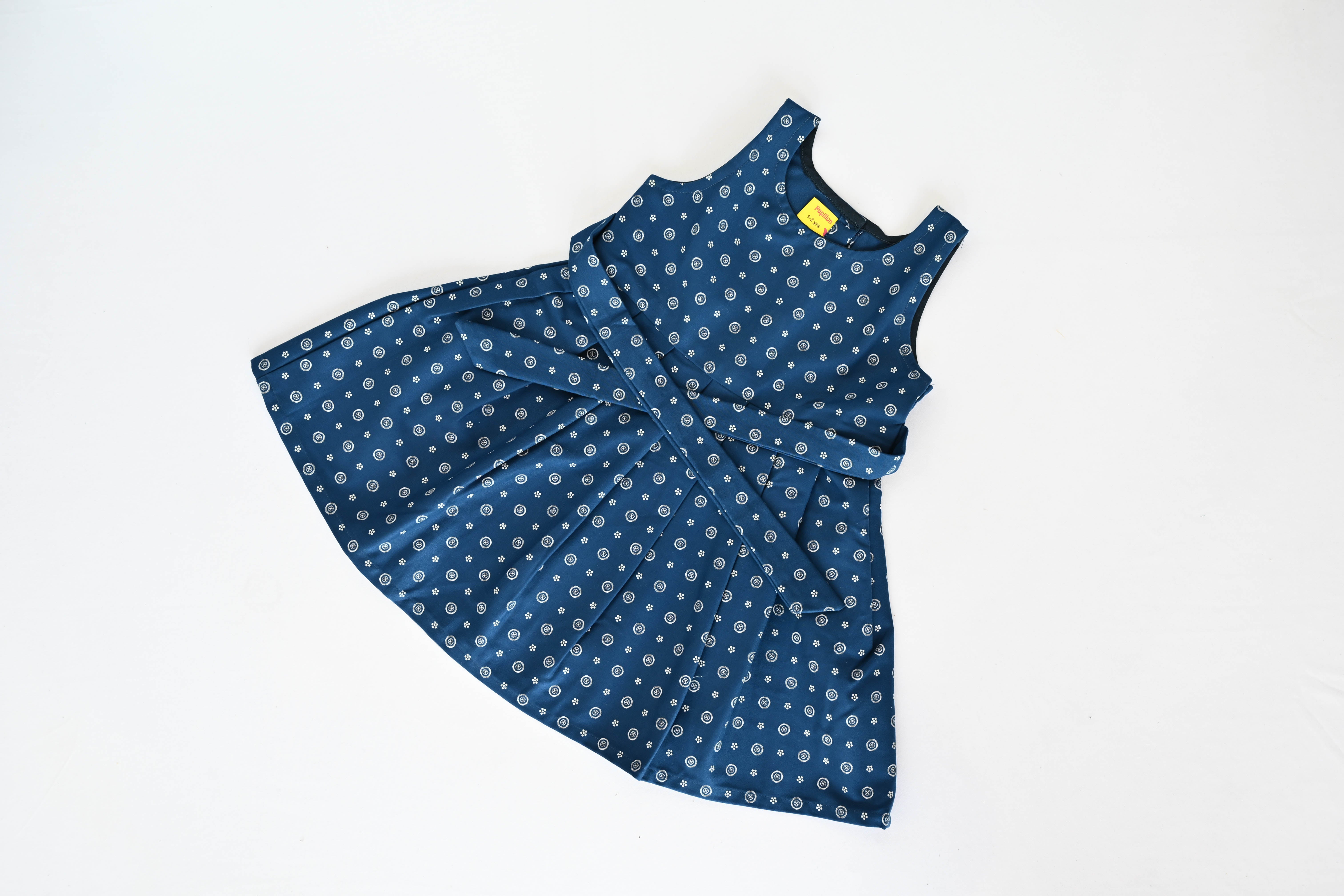 Blue Cotton Frock