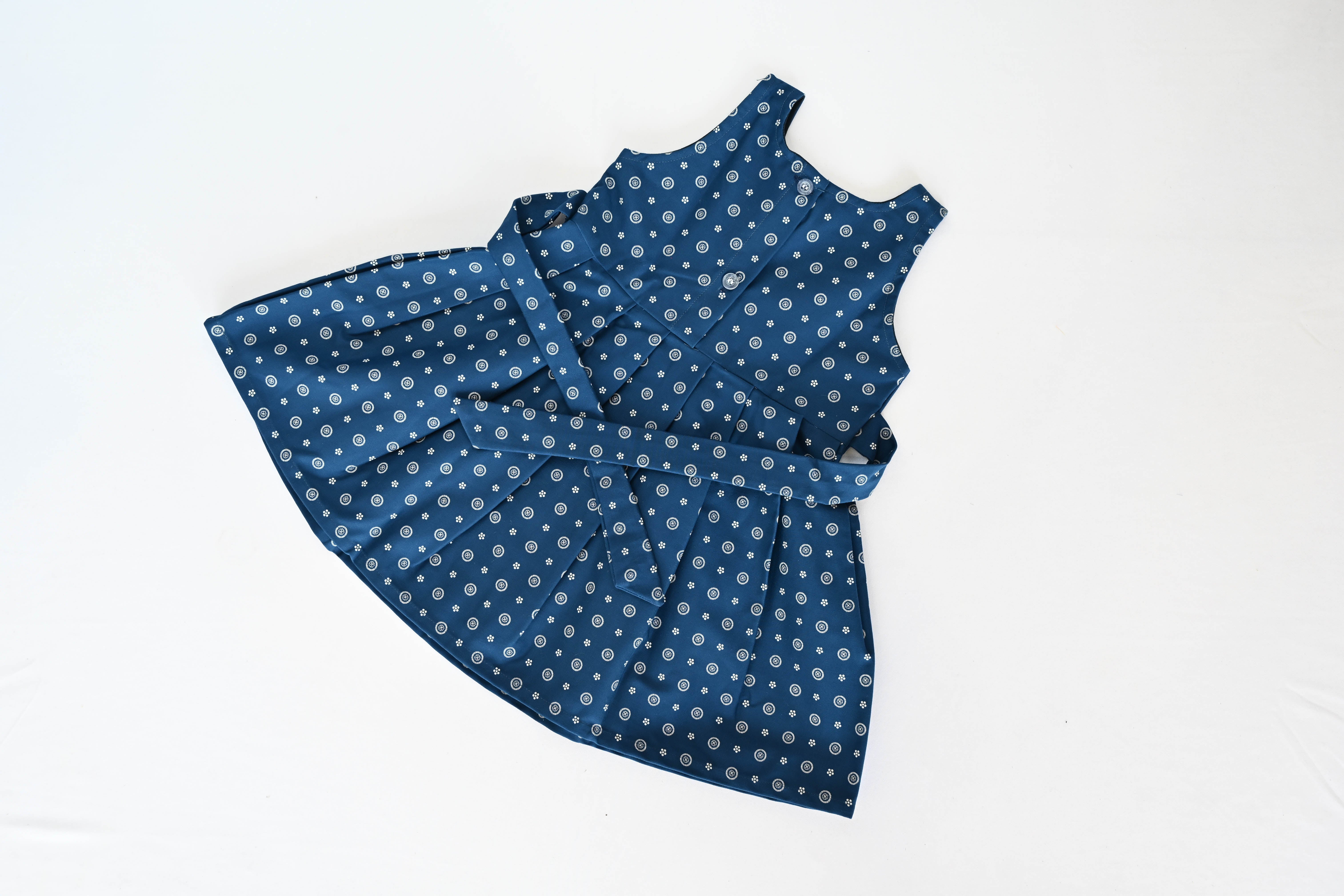 Blue Cotton Frock